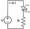 Illustration of LED circuit