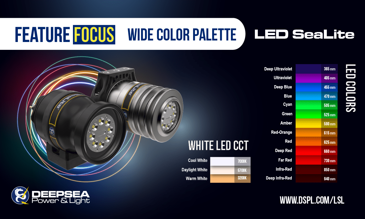 LED SeaLite DeepSea Power & Light(Ocean Innovations)
